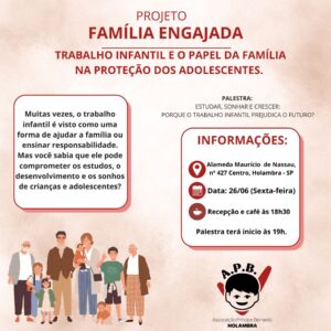 Projeto Família Engajada 23/06/2026 | APB Holambra 